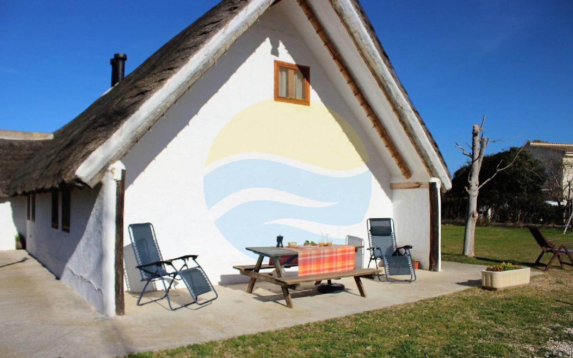 Barraca Tipica Del Delta, Con Piscina, Jardin Y Barbacoa - Deltavacaciones Villa Sant Jaume d'Enveja Exteriör bild
