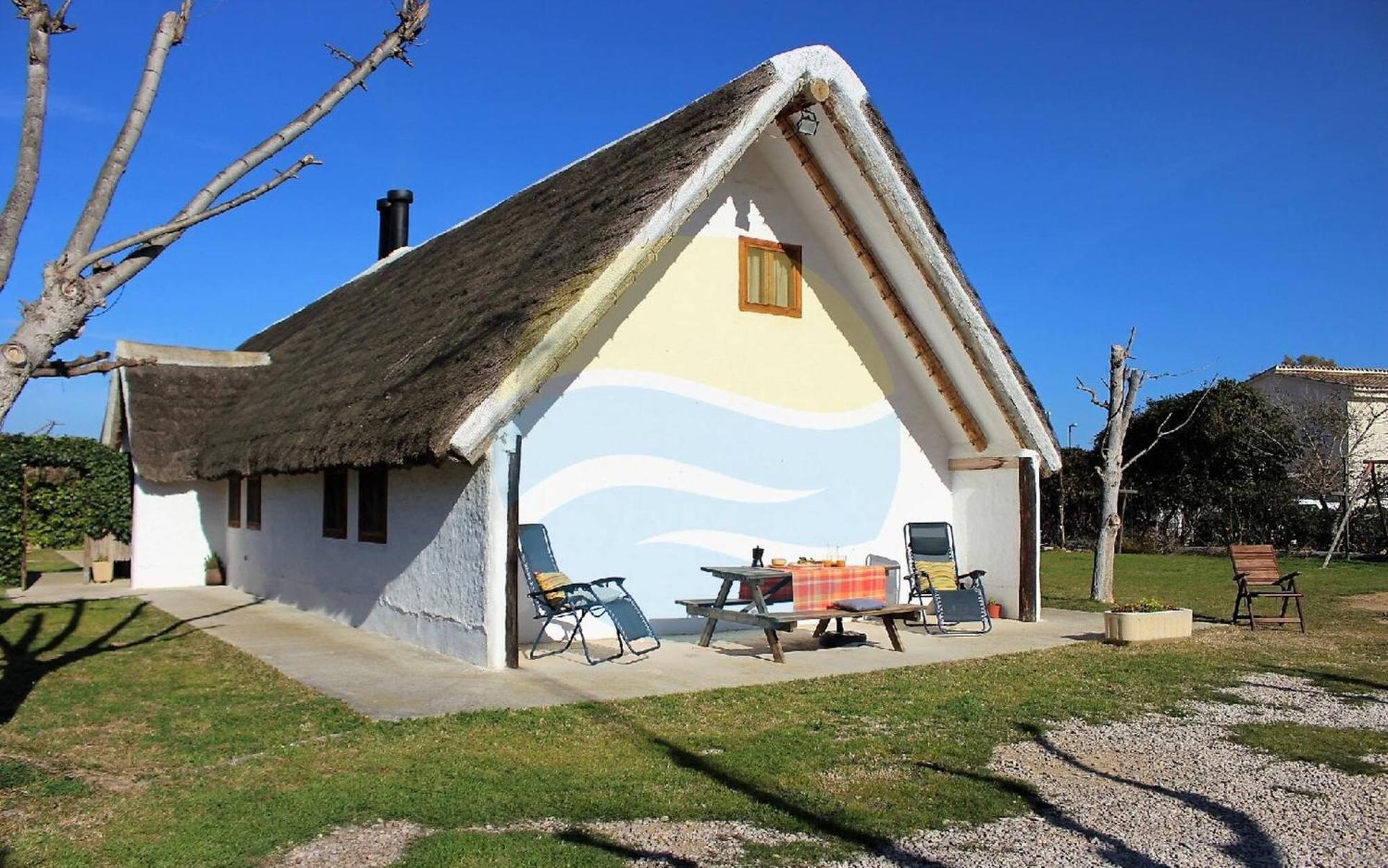 Barraca Tipica Del Delta, Con Piscina, Jardin Y Barbacoa - Deltavacaciones Villa Sant Jaume d'Enveja Exteriör bild