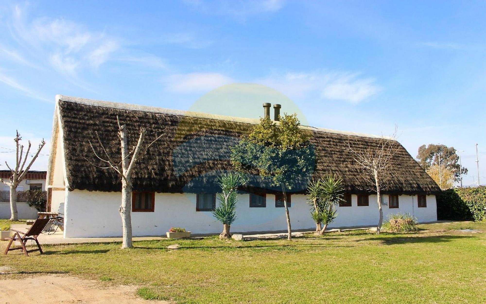 Barraca Tipica Del Delta, Con Piscina, Jardin Y Barbacoa - Deltavacaciones Villa Sant Jaume d'Enveja Exteriör bild