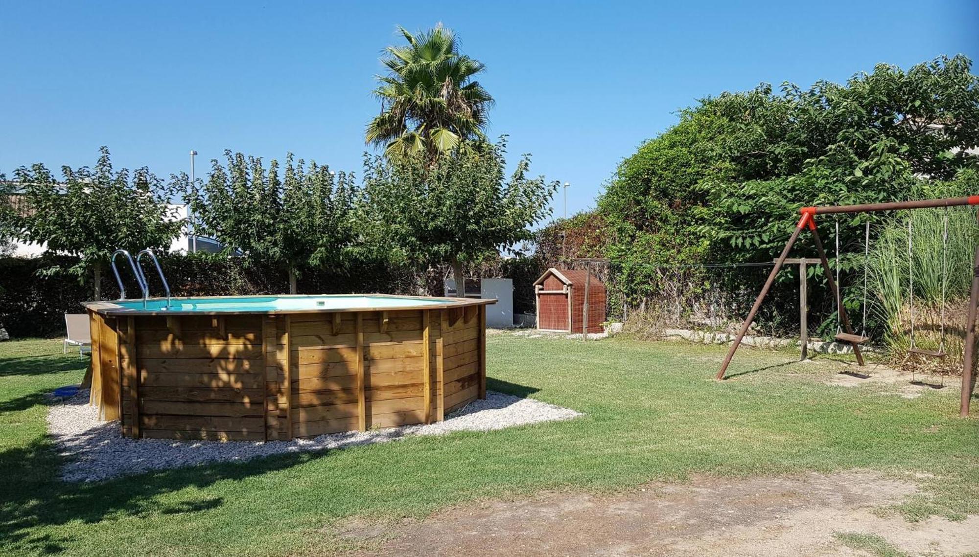 Barraca Tipica Del Delta, Con Piscina, Jardin Y Barbacoa - Deltavacaciones Villa Sant Jaume d'Enveja Exteriör bild